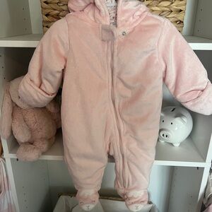 Pink Baby Warm Onesie